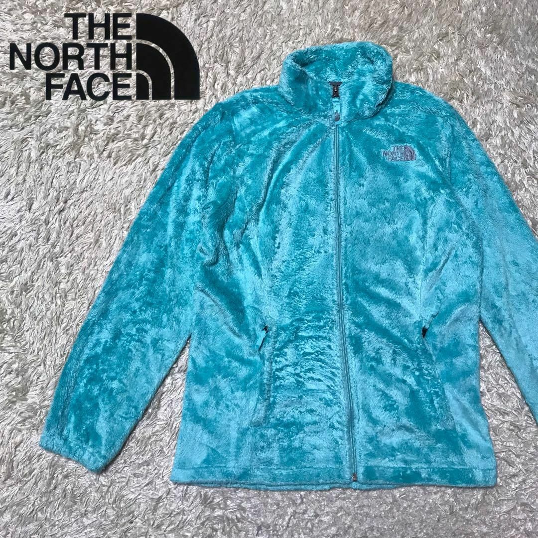 THE NORTH FACE(ザノースフェイス)の【人気定番】ノースフェイス ボアフリース あったか素材 ライトグリーンK702 レディースのトップス(その他)の商品写真