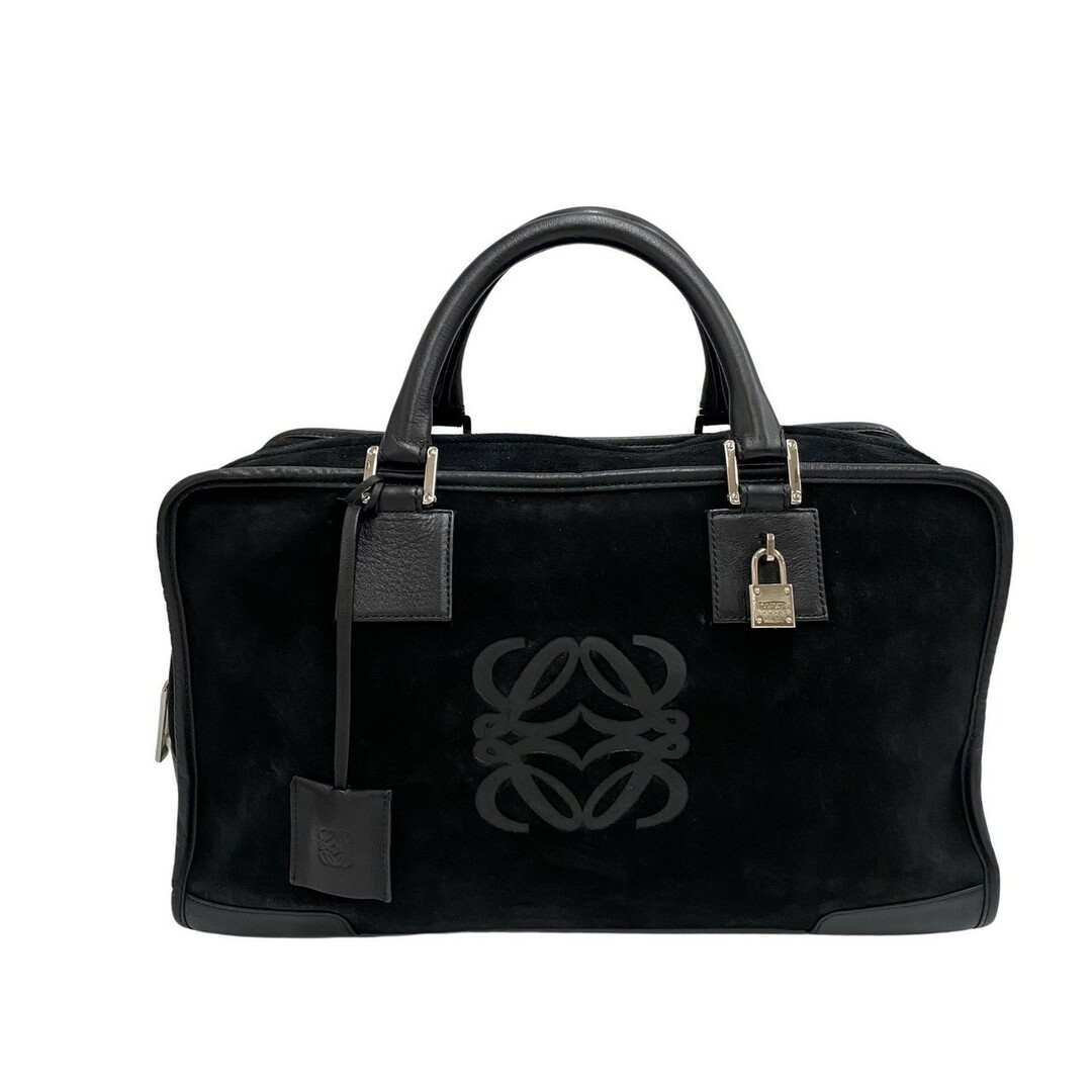 LOEWE - 極 美品 鍵付き LOEWE ロエベ アマソナ 36 アナグラム ロゴ