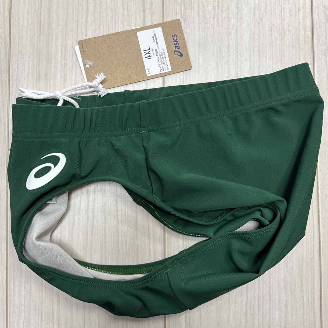 asics - アシックス 女子陸上レーシングショーツ ダークグリーン asics - アシックス 女子陸上レーシングショーツ ダークグリーン