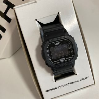 マーガレットハウエル(MARGARET HOWELL)のMHL. マーガレットハウエル G-SHOCK コラボ腕時計 ブラック(腕時計)