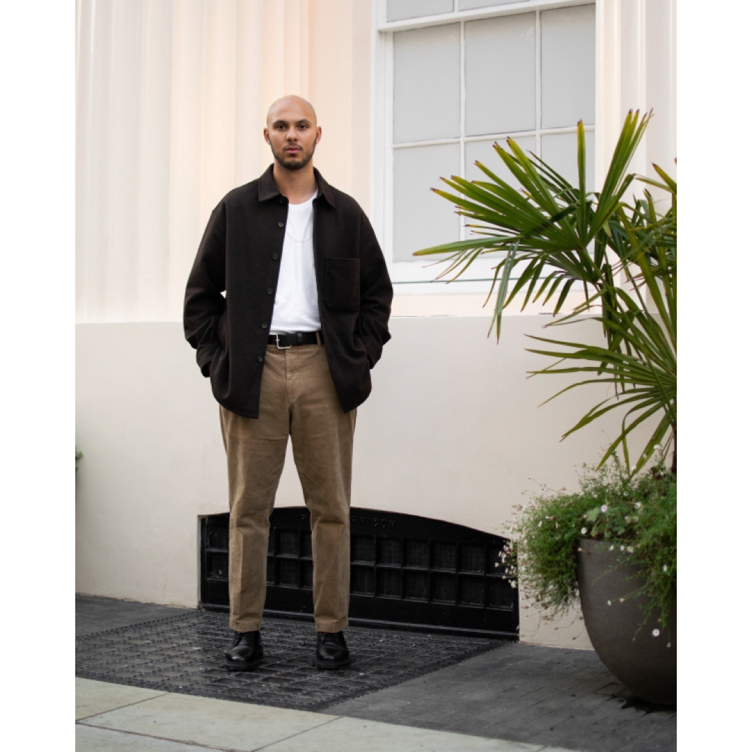 UNIQLO - 新品 ユニクロ オーバーシャツジャケット Sサイズ UNIQLO - 新品 ユニクロ オーバーシャツジャケット Sサイズ