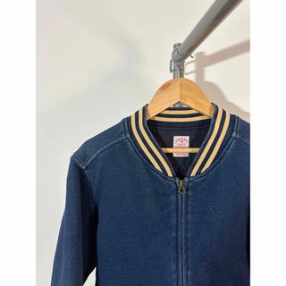 スコッチアンドソーダ(SCOTCH & SODA)のSCOTCH & SODA インディゴブルゾン 裏地キルティング(ブルゾン)