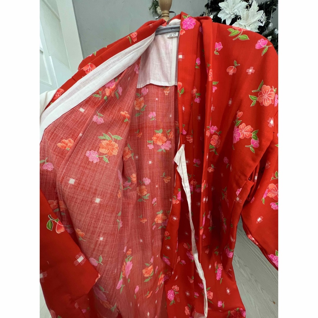 可愛い羽織セット♡ キッズ/ベビー/マタニティのキッズ服女の子用(90cm~)(和服/着物)の商品写真