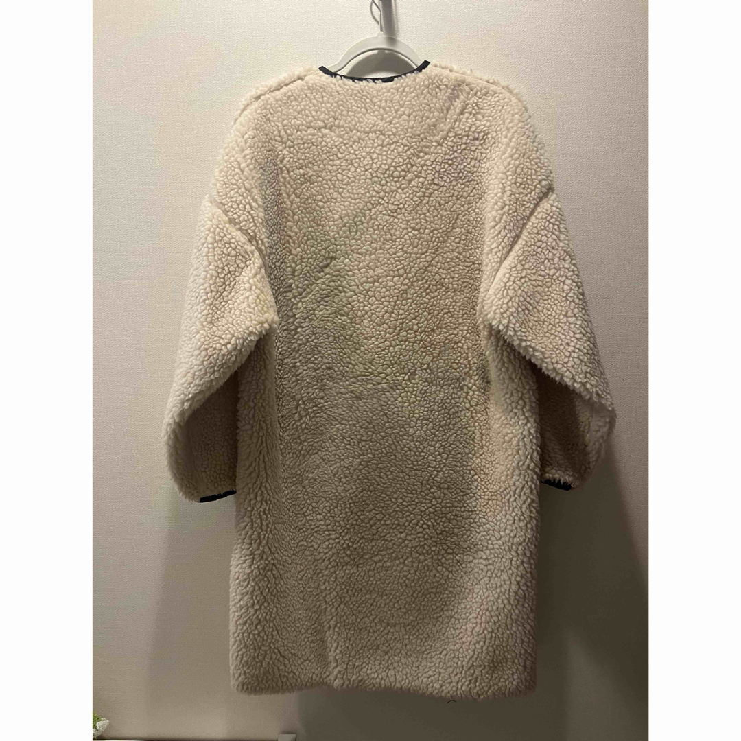 HYKE ハイク ボアロングコート サイズ1