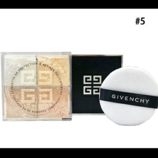 ジバンシィ(GIVENCHY)の【新品未使用品】GIVENCHY プリズム・リーブルNo.5 ホワイト・サテン(フェイスパウダー)