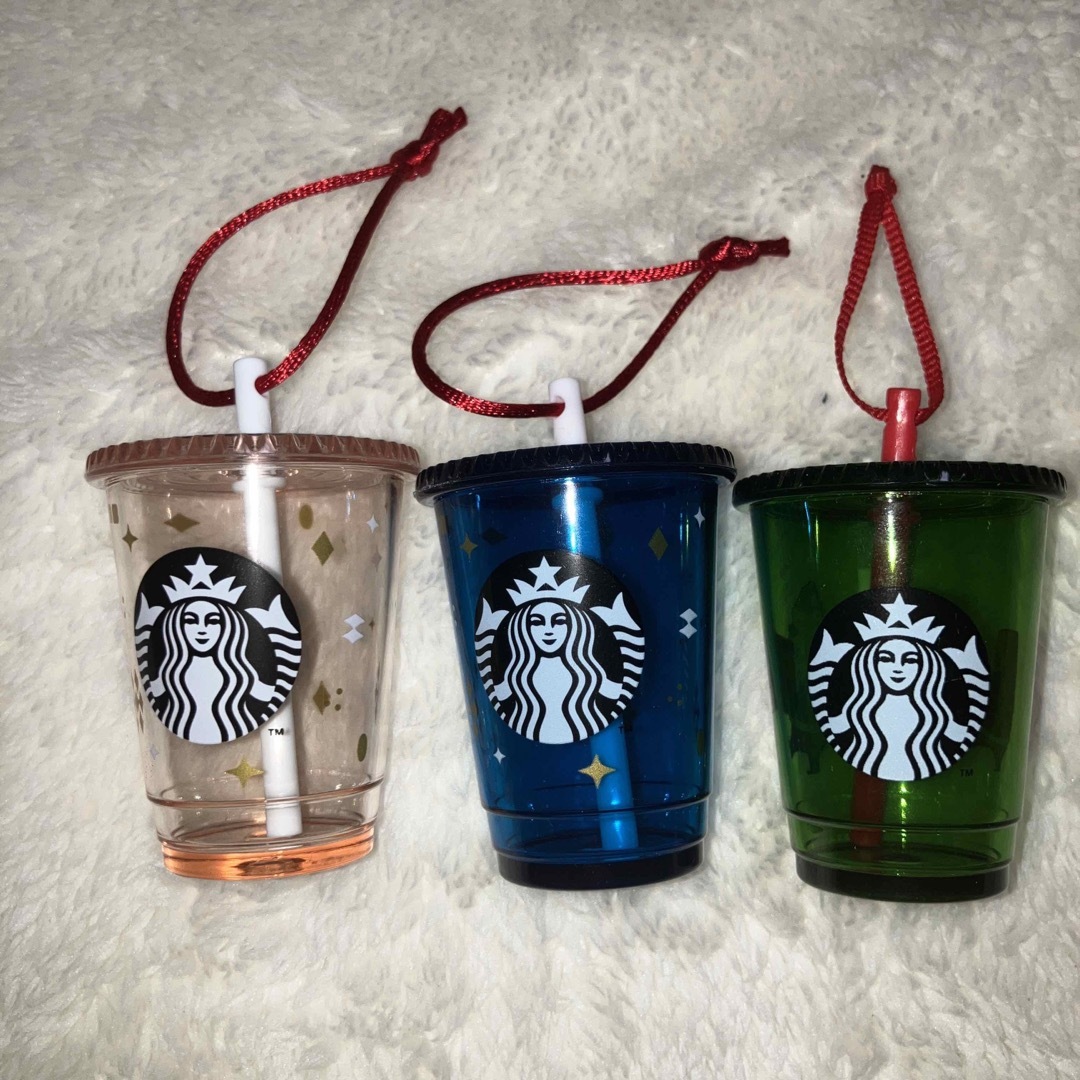 Starbucks Coffee - オーナメント ⭐︎スタバ⭐︎5点セットの Starbucks Coffee - オーナメント ⭐︎スタバ⭐︎5点セットの