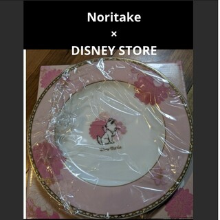 ノリタケ(Noritake)の★Disney Store×Noritake コラボ おしゃれキャット　お皿(キャラクターグッズ)