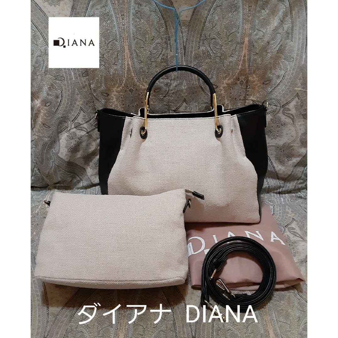 DIANA - ダイアナ DIANA 2way/斜め掛けショルダーバッグ/サブバッグ