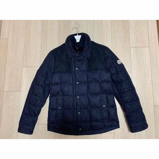 モンクレール(MONCLER)のモンクレール　ダウンコート　ネイビー　2(ダウンジャケット)