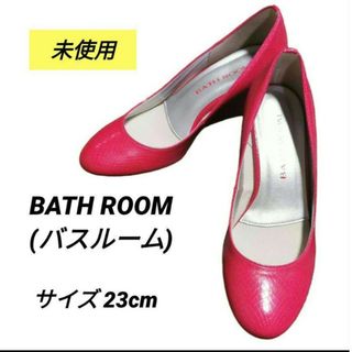 バスルーム(BATHROOM)のBATHROOM バスルーム パンプス ウェッジソール ピンク 23cm(ハイヒール/パンプス)