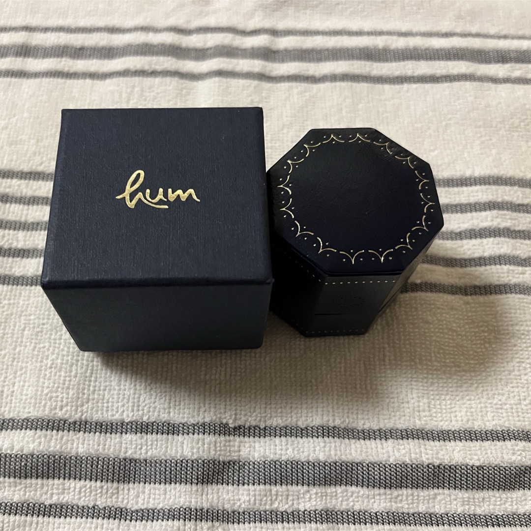 HUM(ハム)のhum スクエアリング レモンクォーツ 10号 レディースのアクセサリー(リング(指輪))の商品写真