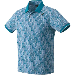 ヨネックス(YONEX)のYONEX ヨネックス テニスウェア 半袖ポロシャツ 10532青 メンズM新品(ウェア)
