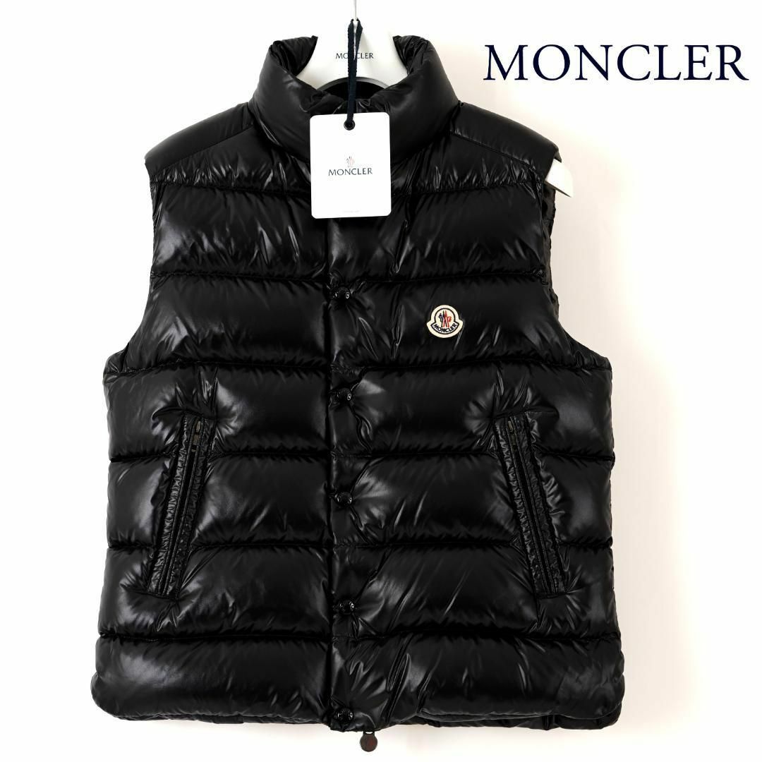MONCLER - 美品 モンクレール TIBB ダウンベスト サイズ2 黒 国内正規