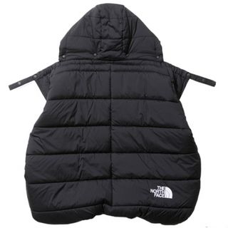 ザノースフェイス(THE NORTH FACE)のノースフェイス ベビーシェルブランケット 黒 ブラック(おくるみ/ブランケット)