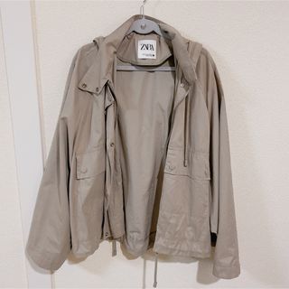 ザラ(ZARA)の【期間限定値下げ☆美品】ZARA マウンテンパーカー　ブルゾン　カーキー　M(マウンテンパーカー)