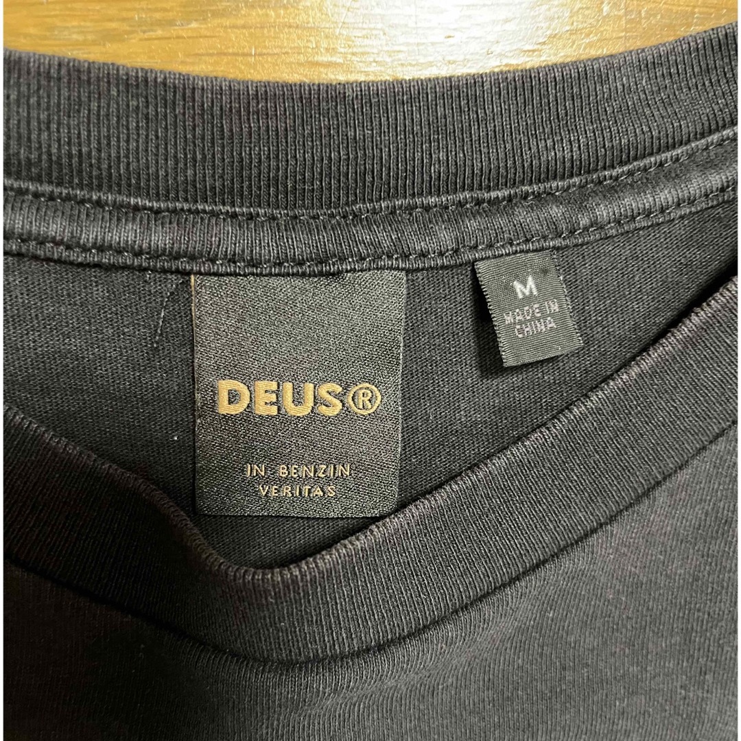 Deus ex Machina(デウスエクスマキナ)のnano universe DEUS EX MACHINA ロンT／Mサイズ／黒 メンズのトップス(Tシャツ/カットソー(七分/長袖))の商品写真