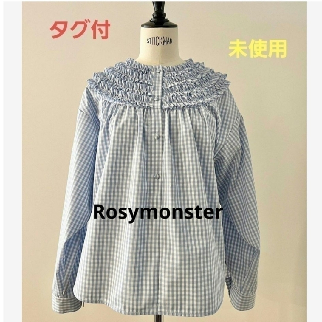 Chesty(チェスティ)のタグ付き 未使用 rosymonster ミニフリルブラウス ロージーモンスター レディースのトップス(シャツ/ブラウス(長袖/七分))の商品写真