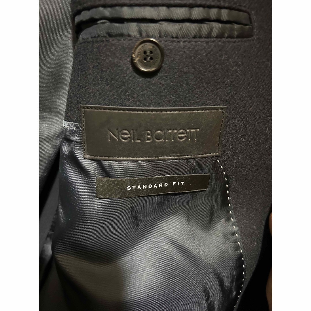 NEIL BARRETT(ニールバレット)のニール　バレット　ウールコート メンズのジャケット/アウター(その他)の商品写真