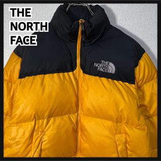 ノースフェイス(THE NORTH FACE) ダウンジャケット(メンズ)（イエロー ...