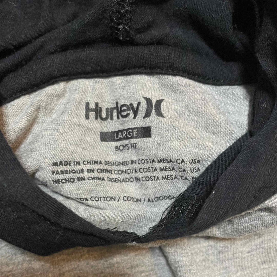 Hurley(ハーレー)のハーレー　パーカーロンT  キッズ キッズ/ベビー/マタニティのキッズ服男の子用(90cm~)(Tシャツ/カットソー)の商品写真