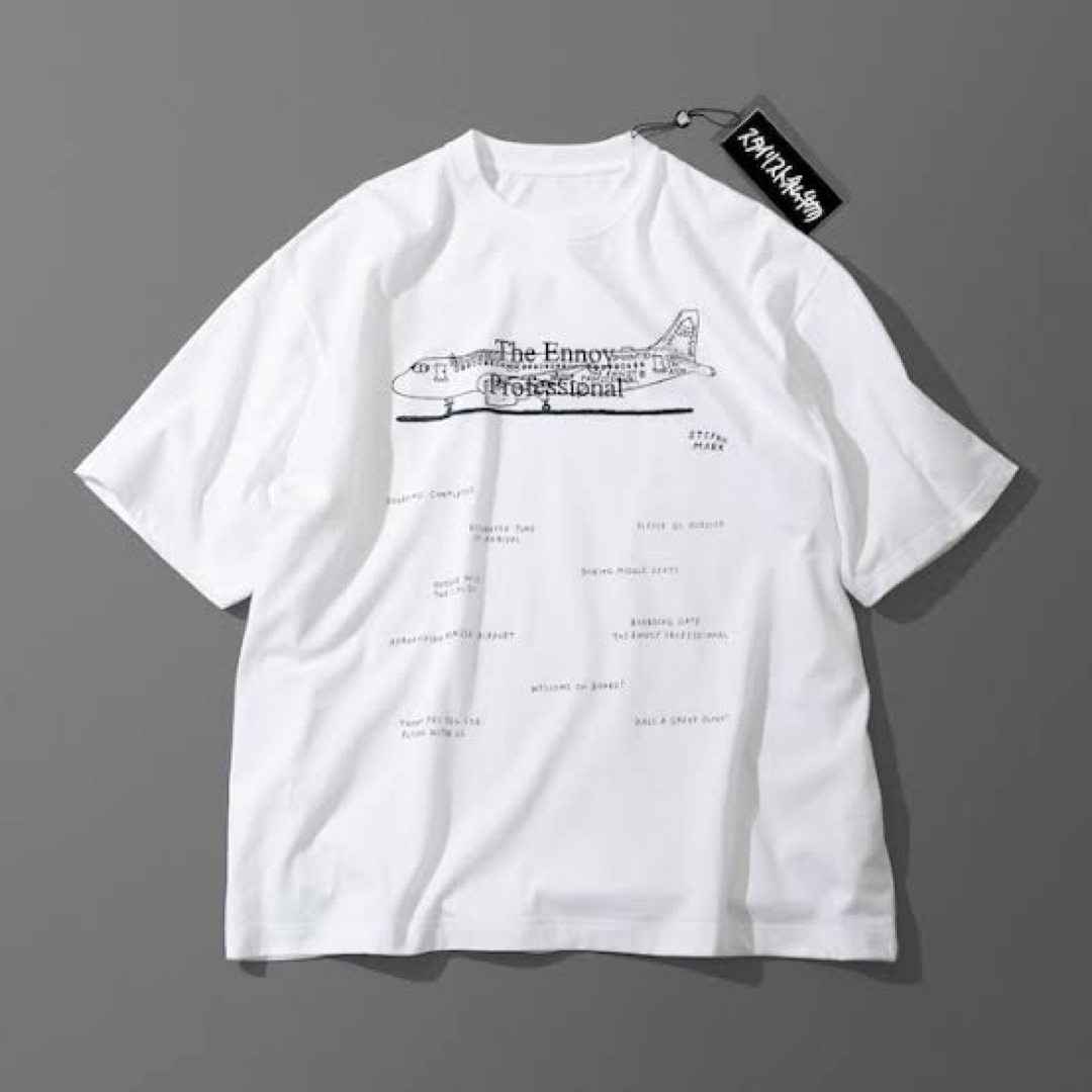 ennoy Stefan Marx T-SHIRT（Lサイズ）Tシャツ/カットソー(半袖/袖なし)