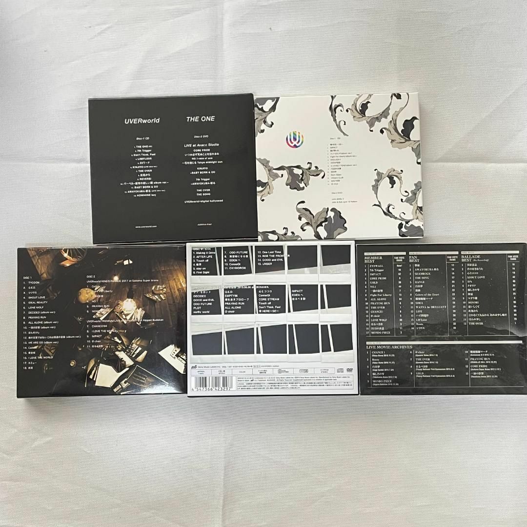 UVERworld CD セット まとめ売り 18枚 エンタメ/ホビーのCD(ポップス/ロック(邦楽))の商品写真