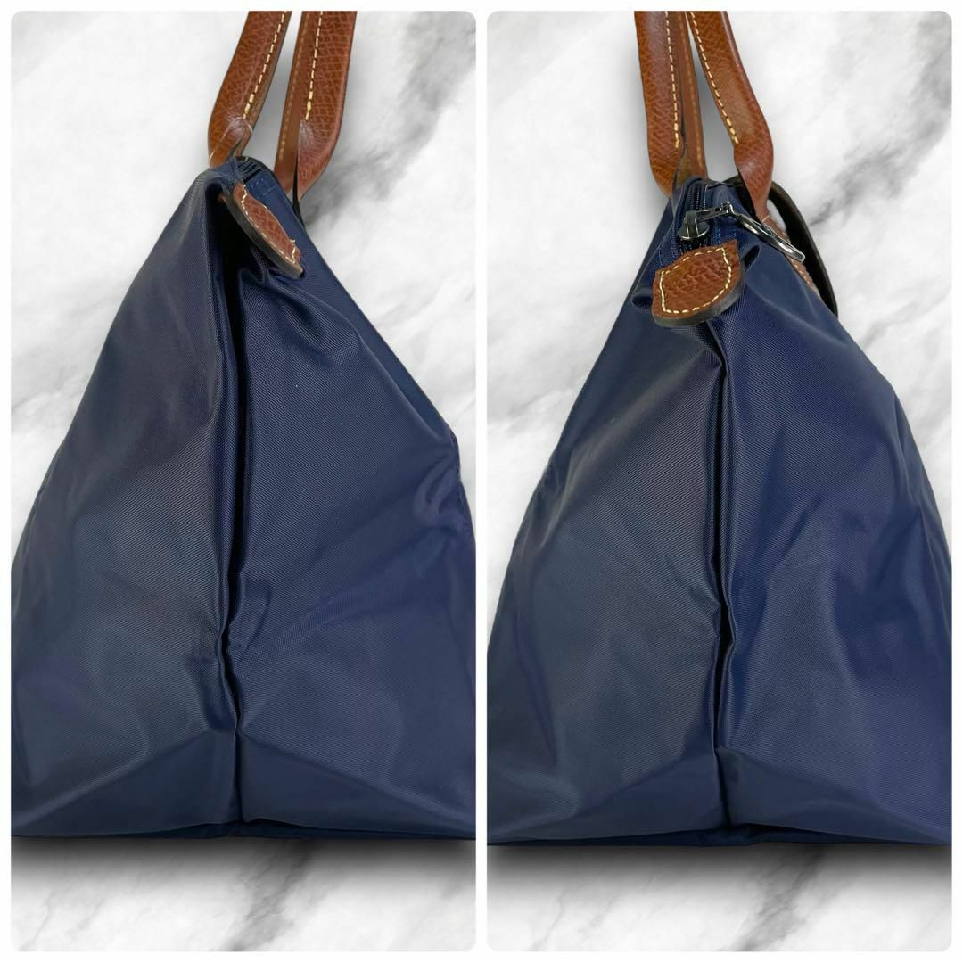 LONGCHAMP(ロンシャン)の【タグ付き未使用】ロンシャン　ルプリアージュ　トートバッグ　ナイロン　ネイビー レディースのバッグ(トートバッグ)の商品写真