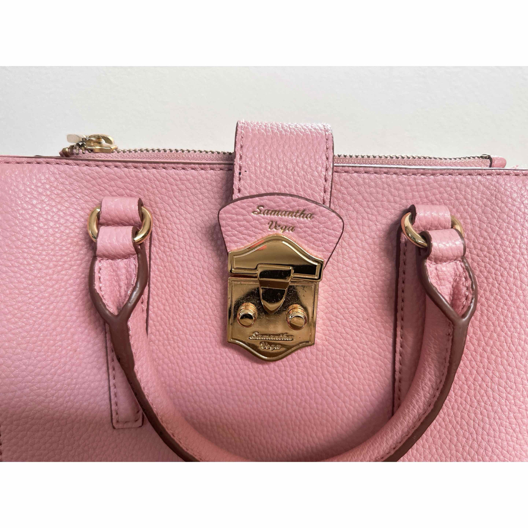 Samantha Vega(サマンサベガ)のサマンサヴェガ トートバッグ ハンドバッグ ショルダーバッグ ピンク レディースのバッグ(トートバッグ)の商品写真