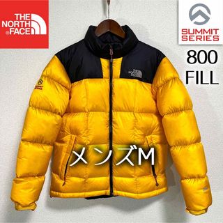 ノースフェイス(THE NORTH FACE) ダウンジャケット(メンズ)(イエロー