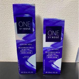 ワンバイコーセー(ONE BY KOSE（KOSE）)のワンバイコーセー　セラムヴェール 120ml 本体と付け替え(美容液)