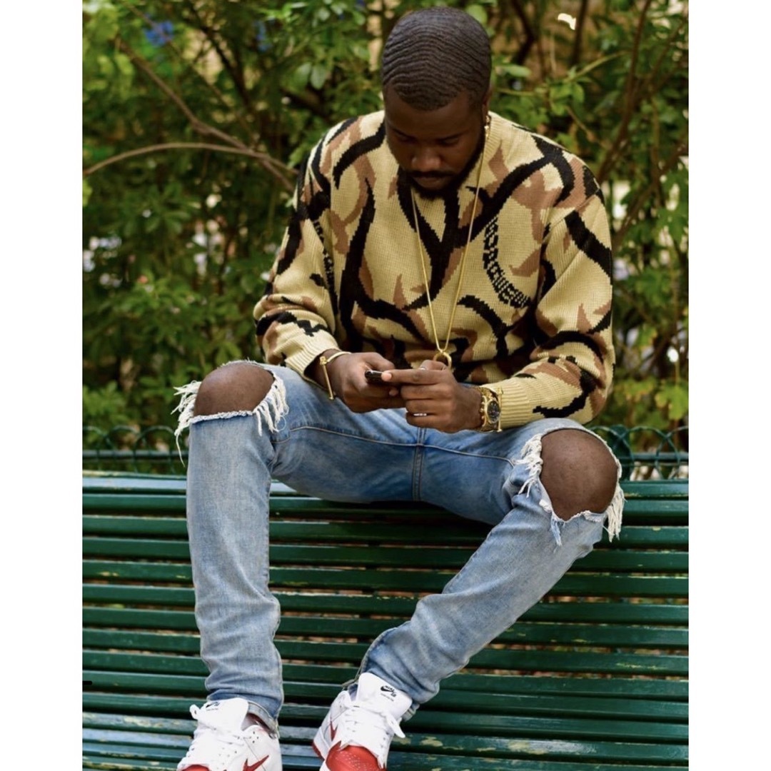 Supreme Tribal Camo Sweater