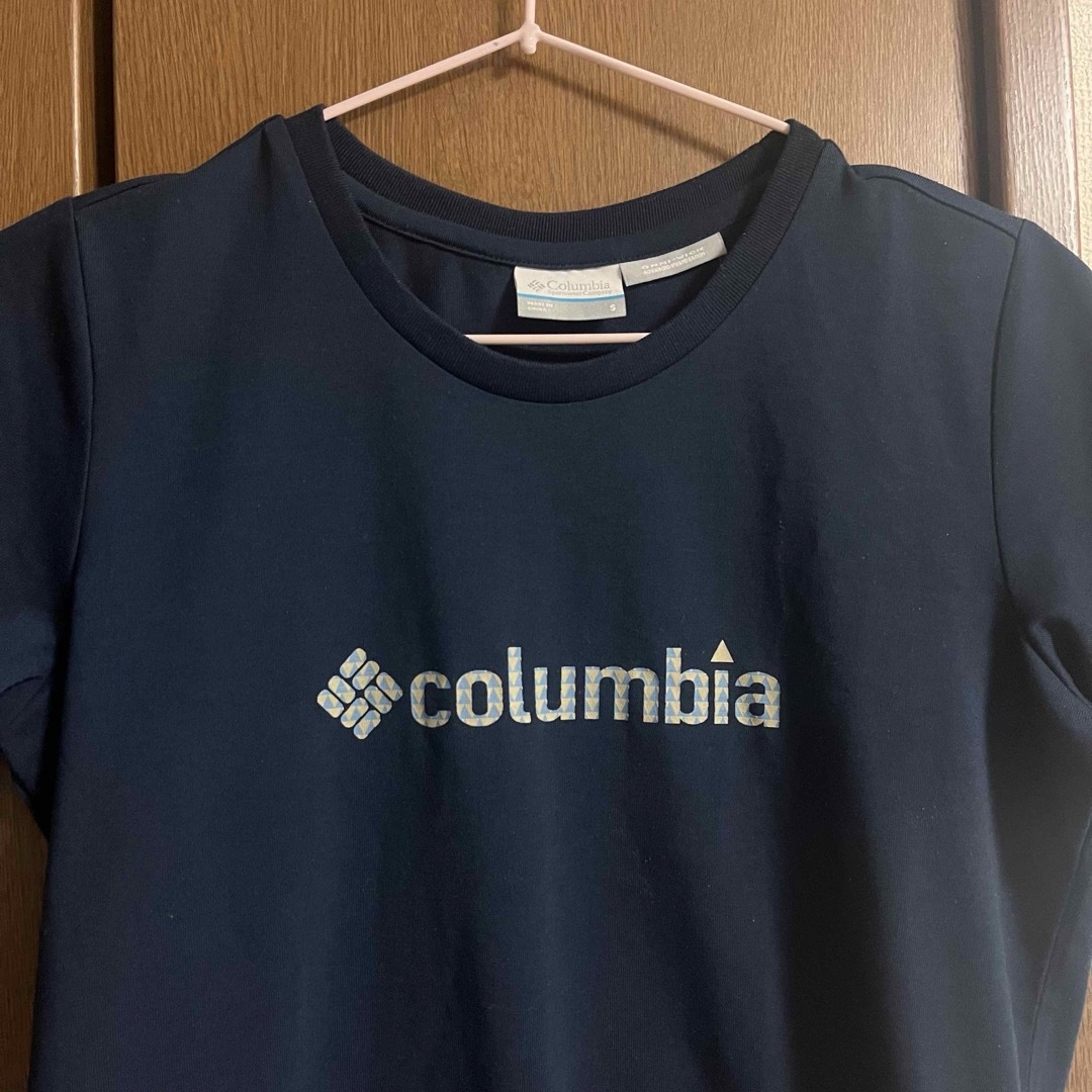 Columbia(コロンビア)のコロンビア S スポーツウェアTシャツ ネイビー レディース レディースのトップス(Tシャツ(半袖/袖なし))の商品写真