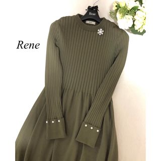 ルネ　Rene  秋色ワンピース　ココ　完売品