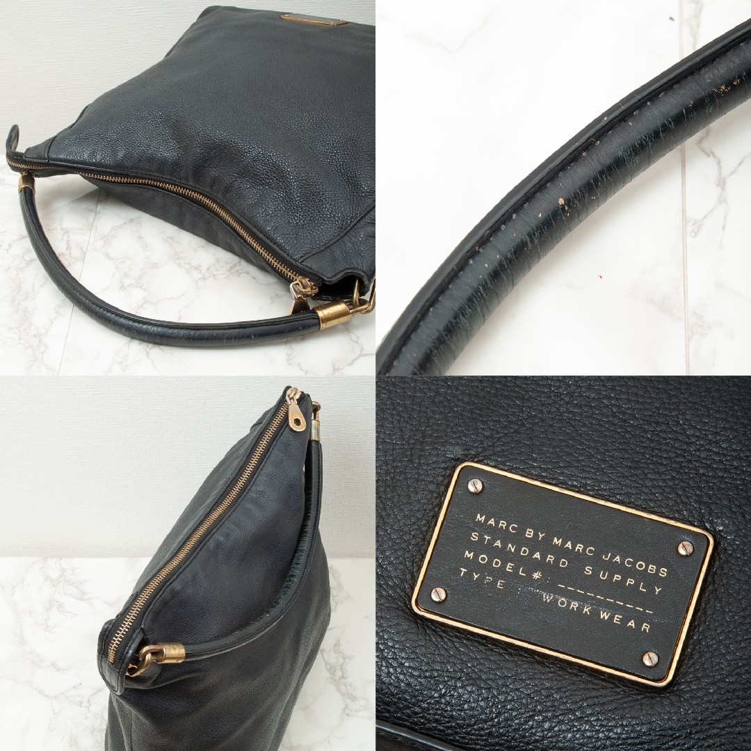 MARC BY MARC JACOBS(マークバイマークジェイコブス)の【良品】MARC by MARC JACOBS ハンドバッグ ブラック！ レディースのバッグ(ハンドバッグ)の商品写真