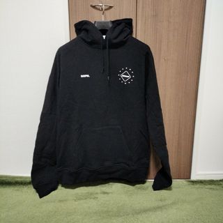 XL　FCRB 23AW BIG LOGO TEAM SWEAT HOODIE