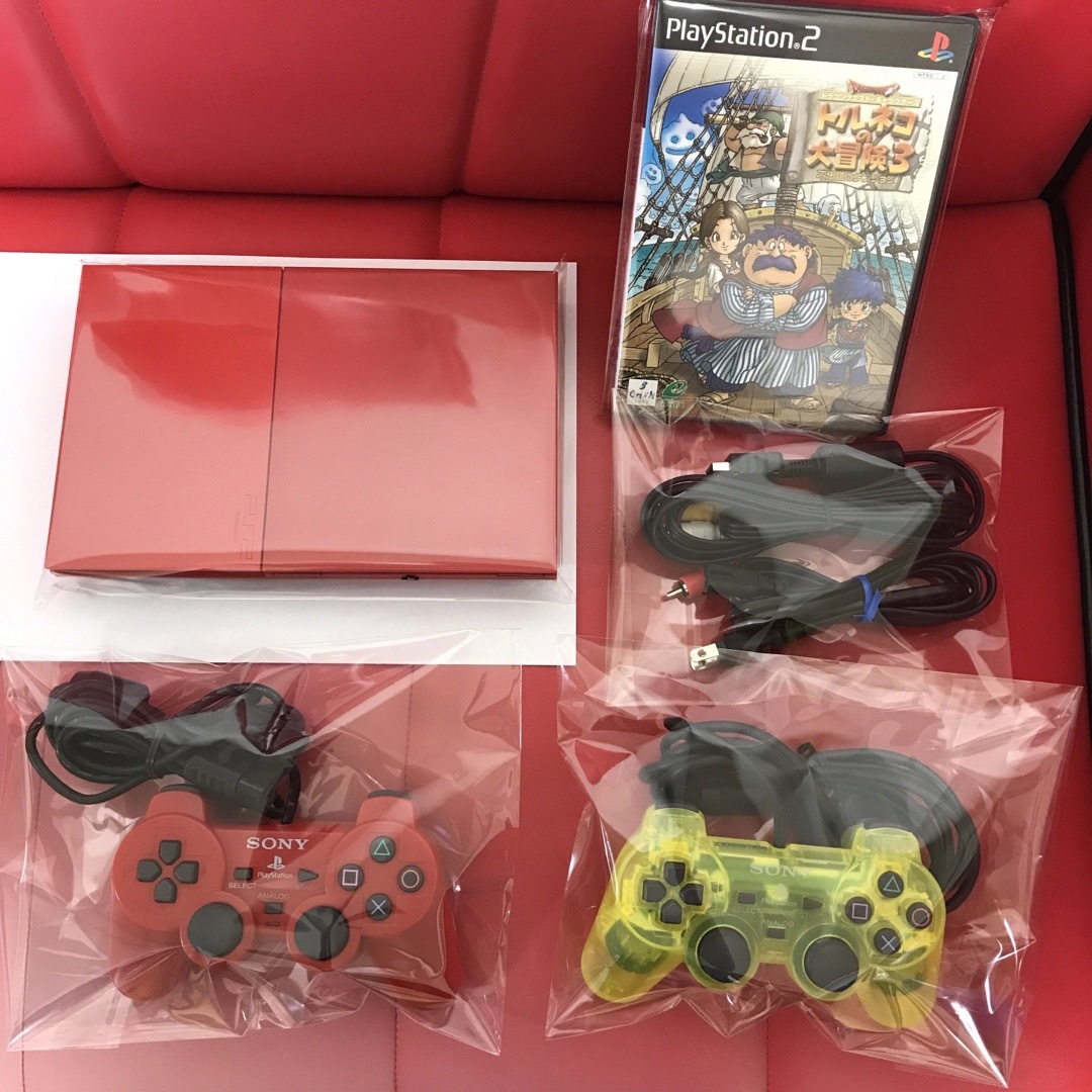 【レア商品】PS2 本体 PS2 90000 シナバーレッド  最上位機種