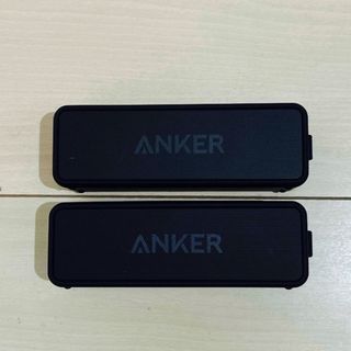 アンカー(Anker)のSOUND CORE2 2台セット　おまけ付き(スピーカー)