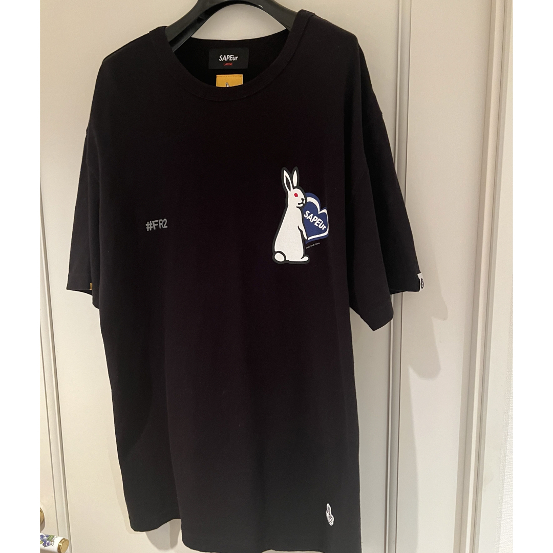 ▪FR2 × SAPEur 希少 コラボ Tee／L メンズのトップス(Tシャツ/カットソー(半袖/袖なし))の商品写真