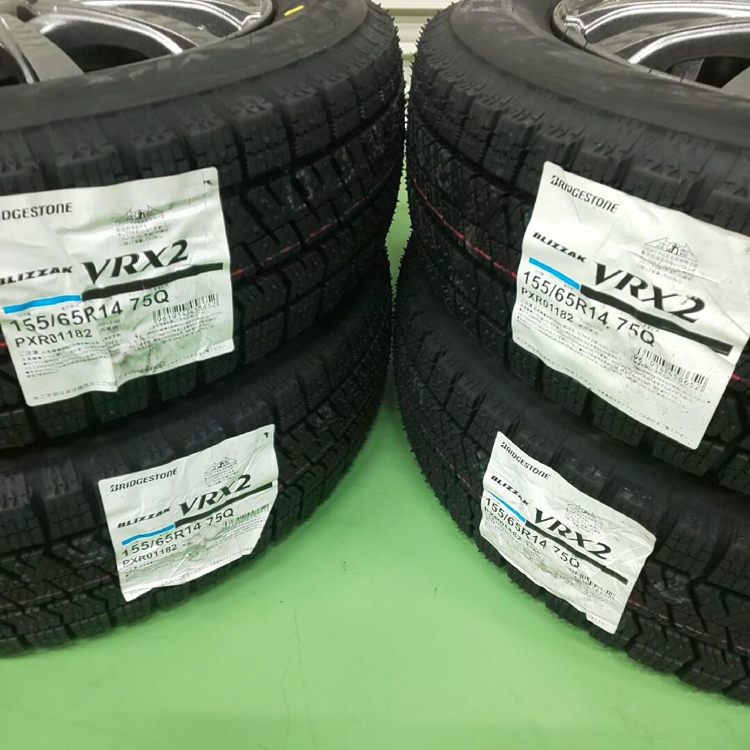 ブリヂストン ブリザック VRX2 155/65R14  新品4本23年製造