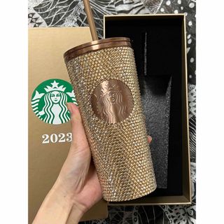 スターバックスコーヒー(Starbucks Coffee)の海外限定　日本未発売　スターバックス　ホリデー　ラインストーン　タンブラー(タンブラー)