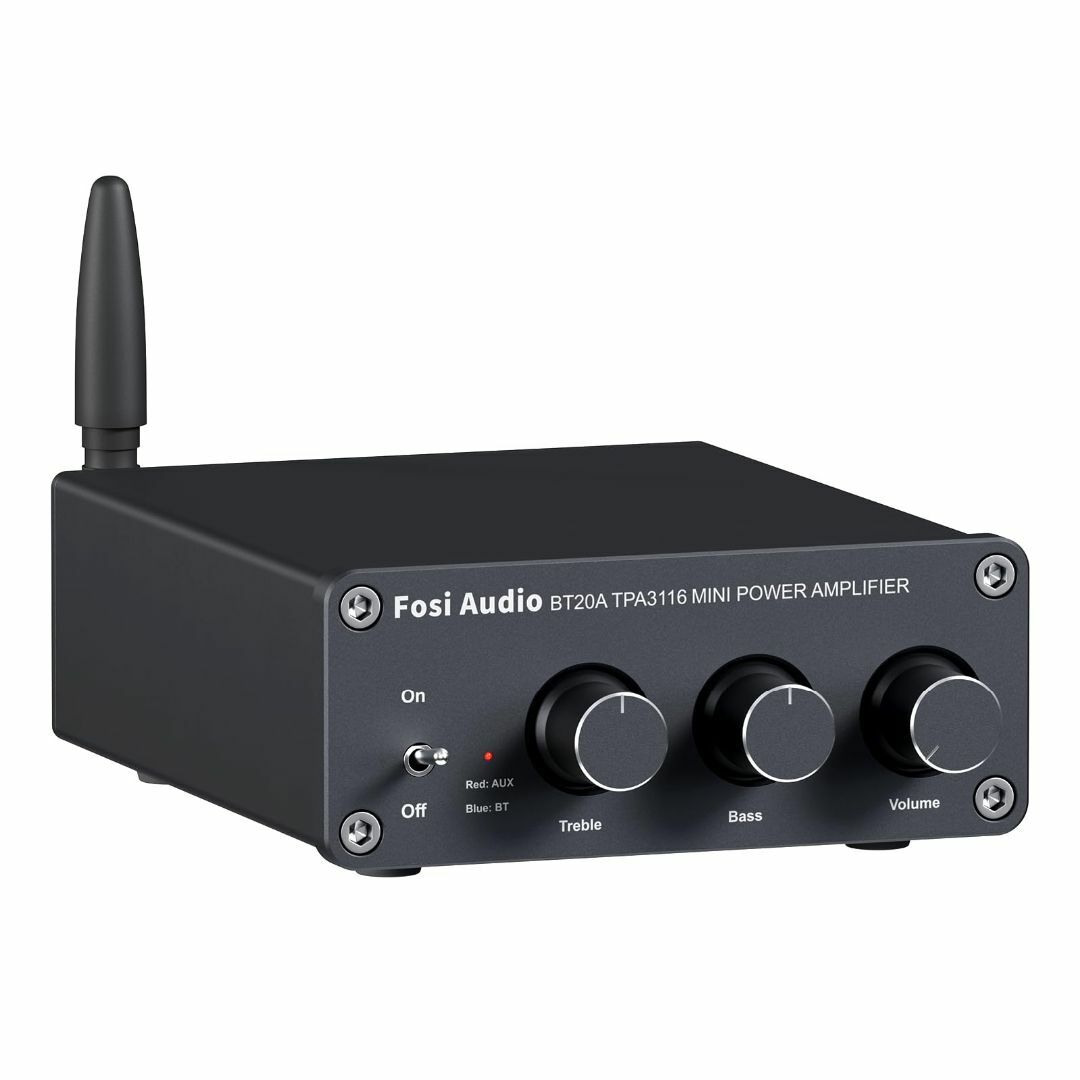 Fosi Audio BT20A Bluetooth 5.0 パワーアンプ 2.