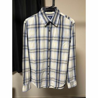 アメリカンイーグル(American Eagle)のアメリカンイーグル チェックシャツ S/P VINTAGEFIT 日本サイズL程(シャツ)