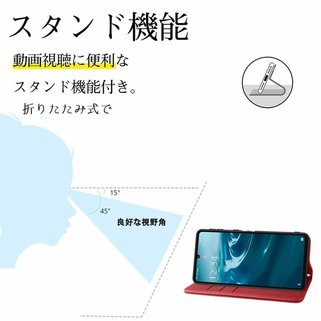 Sense8 ケース 手帳型 高質PUレザー SH-54D ケース SHG11  スマホ/家電/カメラのスマホアクセサリー(その他)の商品写真