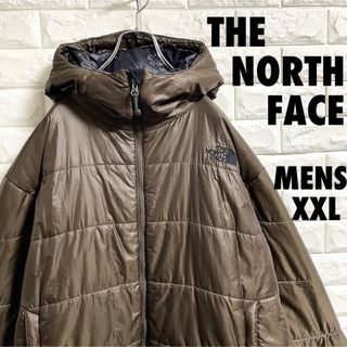 ザノースフェイス(THE NORTH FACE)のザノースフェイス　フルジップ中綿ジャケット　刺繍ロゴ　メンズXXLサイズ(ブルゾン)