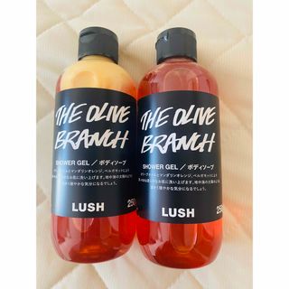 ラッシュ(LUSH)のLUSH シャワージェル250g×2 オリーブ収穫祭(ボディソープ/石鹸)