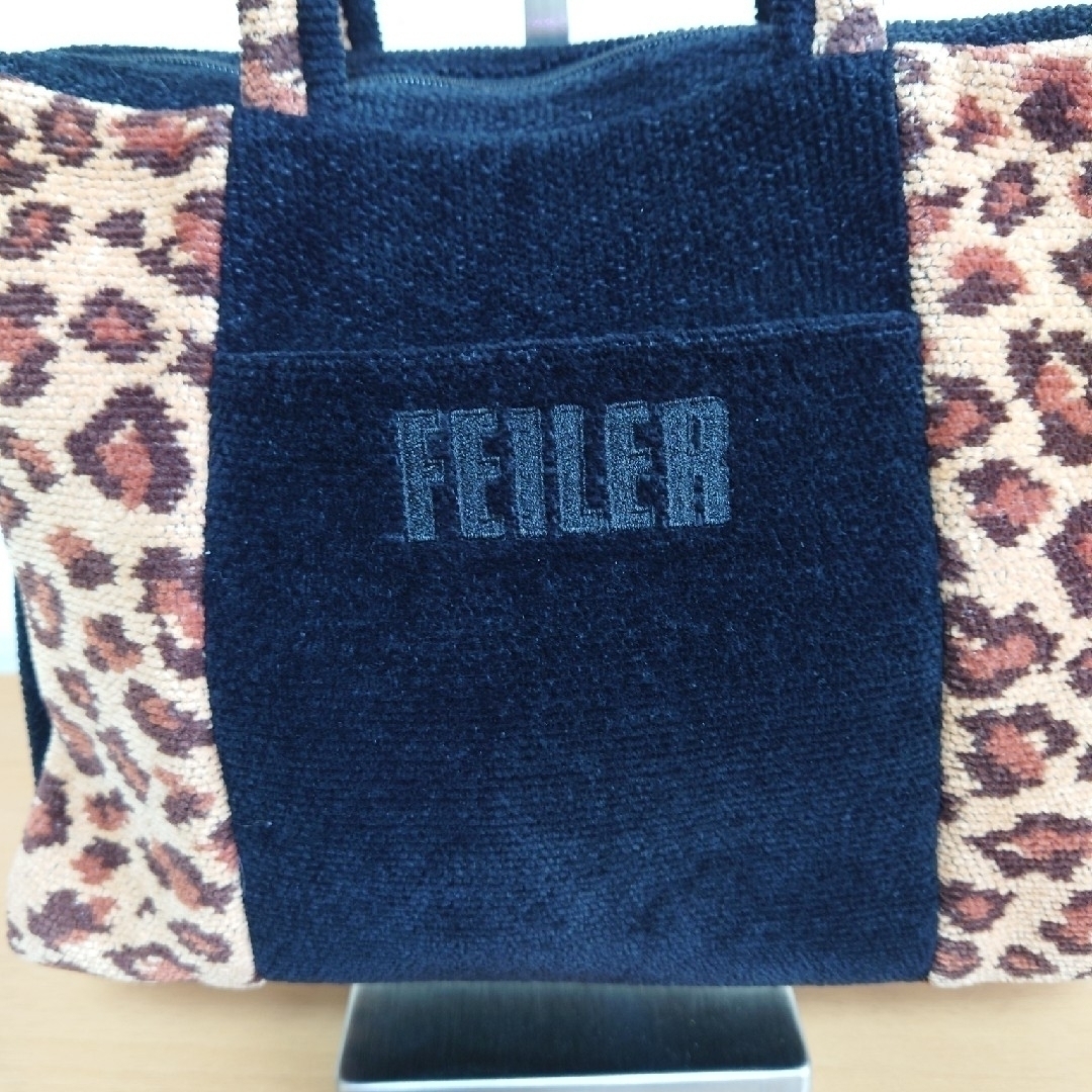 FEILER(フェイラー)のレア♡ FEILER フェイラー トートバッグ ② レオパード シュニール織り レディースのバッグ(トートバッグ)の商品写真