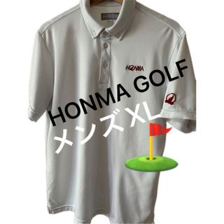 ホンマゴルフ(本間ゴルフ)のHONMA GOLF 本間ゴルフ ゴルフ ポロシャツ メンズXL(ウエア)