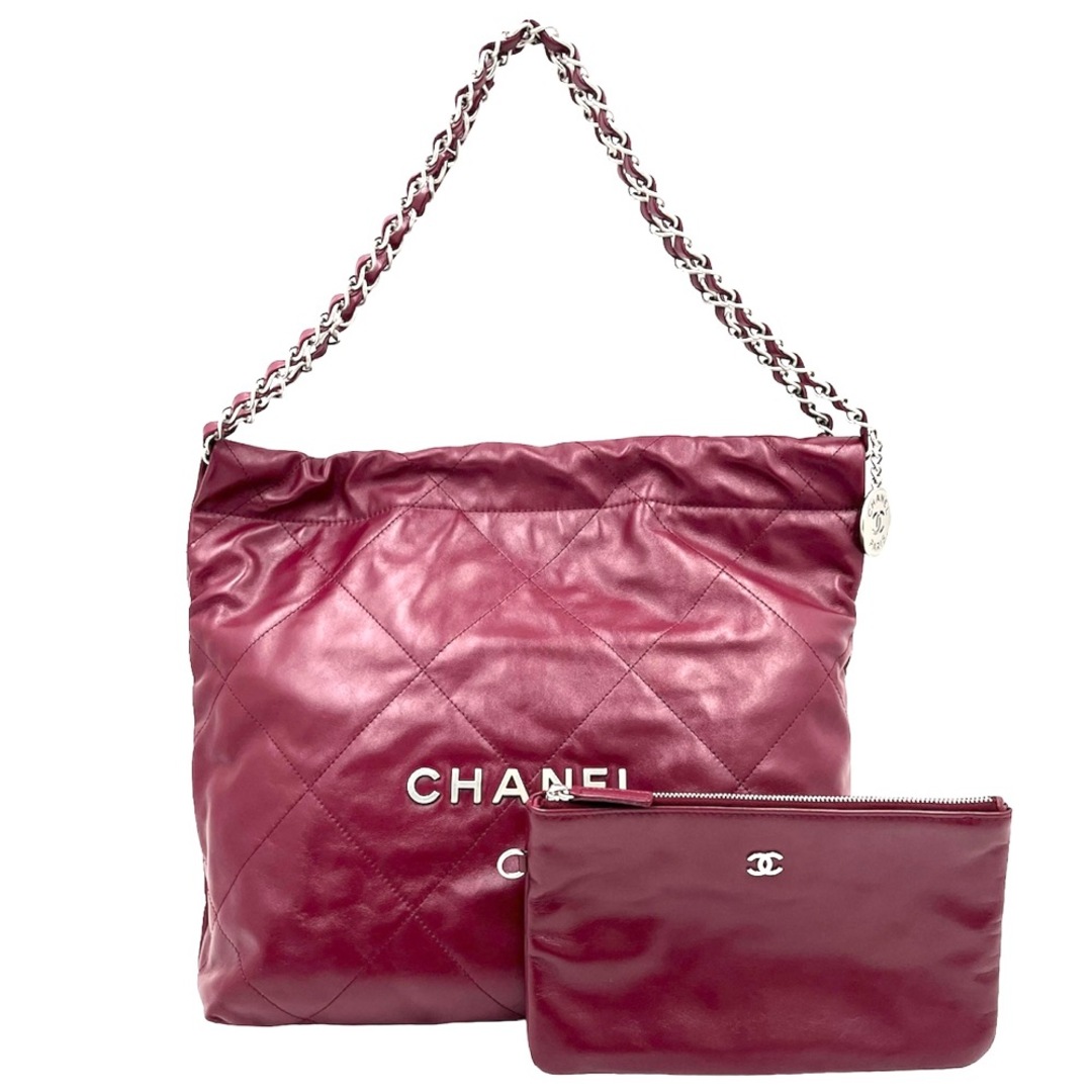 CHANEL - CHANEL シャネル ハンドバッグ 22 ココマーク ココ チェーン