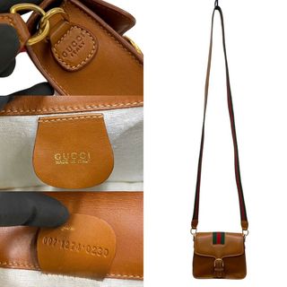 Gucci - 極 美品 GUCCI グッチ オールドグッチ シェリーライン