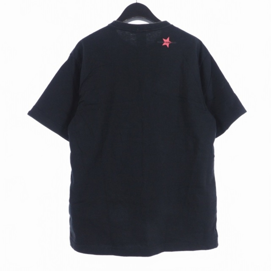 RESONATE GOODENOUGH(リゾネイトグッドイナフ)のリゾネイト グッドイナフ Tシャツ ワンポイントロゴ 半袖 丸首 2 黒 メンズのトップス(Tシャツ/カットソー(半袖/袖なし))の商品写真